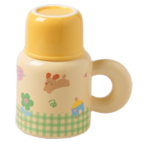 Sheli Cartoon Puppy Ceramic Mug High-Looking Gift Box Water Cup QQ Cup Gift Cup One Pot Souvenir