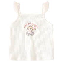 Banxidi girls camisole summer thin new childrens sleeveless t-shirt baby girl tops childrens summer clothes