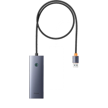 倍思四合一USB扩展器Type-C拓展坞HUB多口分线器延长线电脑转换器