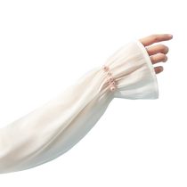 Loose ice sun protection sleeves gloves womens summer large size arm protection thin cycling sleeves driving sleeves