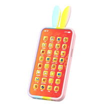 Childrens music mobile phone toy rechargeable baby chewable baby early education educational puzzle phone model for boys and girls