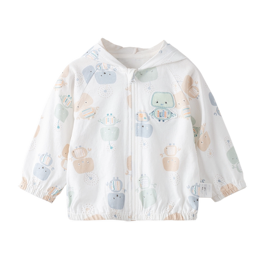 Beiyingyu reine Baumwolle Sommer dünne Klimaanlage Shirt Sonnenschutzkleidung