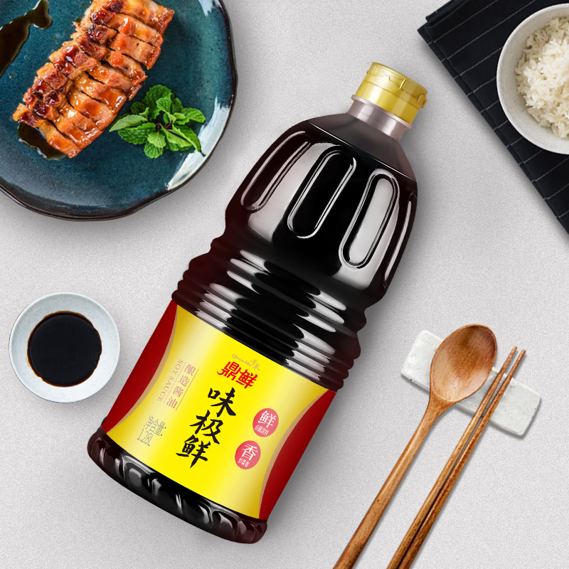 千禾 鼎鲜味极鲜 酿造酱油 1.28L 天猫优惠券折后￥11.9包邮（￥16.9-5）