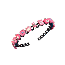 3-piece set of hair hoops for broken hair non-slip pressure hairpins childrens cartoon headbands cute broken hair finishing hair accessories