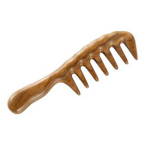 Wooden ding big tooth sandalwood comb wooden comb personal large curly hair wide tooth massage scalp meridian womens special long hair