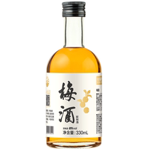 Miao full score self-operated brand green plum plum wine 330ml bottled fruit wine for women