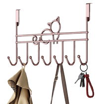 优勤门后挂钩免打孔挂衣架墙上壁挂卧室门上挂架衣帽收纳置物架