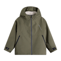 EBAER childrens jacket three-in-one detachable outdoor windproof and waterproof mountaineering clothes for boys and girls