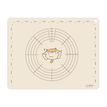 Shuke silicone kneading mat food grade thickened household anti-slip and panel rolling mat pasta chopping board 1 piece