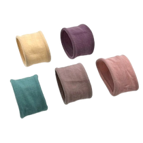 HOUYA 5 high-elasticity and durable headband hair ties skin-feeling mask with ponytail rubber band hair accessories