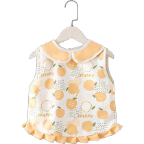 Rasharia smock baby eating bib childrens apron baby food supplement bib waterproof summer thin reverse dressing