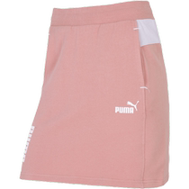 Puma Puma pink knit short dress womens sport Fashion half-body dress 670959-24