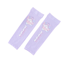 Childrens ice silk summer sun protection sleeves for boys and girls 2024 new thin breathable sleeves arm protection outdoor sleeves