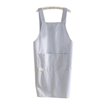 Apron kitchen household apron for cooking 2024 new style Internet celebrity female summer thin fashion catering special work clothes