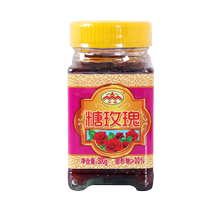 Yunfeng sauce rose 300g 0 graisse cuite au four aromatisée gâteau aux fleurs poudre de glace boules de riz gluant rose farcie 300g × 1 bouteille