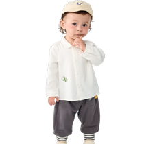 (Same style as Le Fun IP Mall) Balabala baby shirt baby top thin section 2024 autumn new style