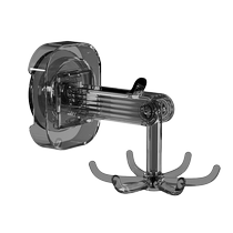 Suction cup hook kitchen six-claw rotating punch-free multifunctional storage rack spatula spoon bathroom storage grab hook