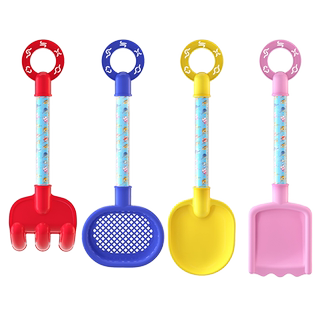 沙滩挖沙工具超级飞侠沙滩玩具儿童铲沙漏套装3宝宝戏水玩沙户外