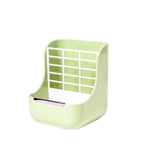 yee rabbit grass rack anti-knock over large capacity grass feeder chinchilla guinea pig toilet eating grass basin lunch box