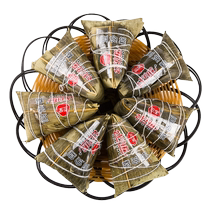 Sanquan sweet rice dumpling series 455g bag (bean paste eight treasures chestnut purple sweet potato pineapple) mouth
