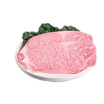 Australian imported bms12 wagyu sirloin raw cut steak grain fed non-Japanese a5 wagyu Kobe m12 snowflake beef