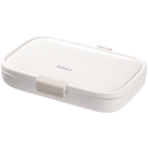 Family story small medicine box portable mini carry-on weekly timed and quantitatively packed sealed medicine box 804