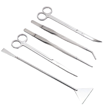 Aquatic plant trimming tool set stainless steel aquatic plant trimming tool aquarium set tweezers aquatic plant scissors
