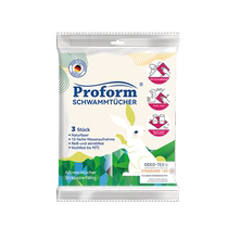 Germany imported Plum oil-free magic rag super absorbent plant fiber sponge durable pot washing 3 pieces