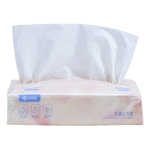 Jelia Soft Tissues Cream Paper Cloud Soft Tissues Tissue Paper Newborn Suitable Moisturizing Tissues Portable Pack 100 Tissues 5 Packs