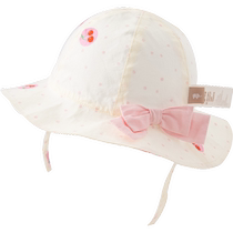 David Bella girls hat new summer baby sun hat childrens hat childrens printed fisherman hat cute