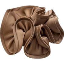 Rashalia French large intestine hair tie ins-sense satin headband feminine hair rope headband rubber band low ball head