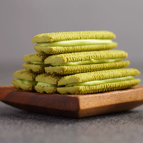 Печенье Fariz Diseed Matcha шоколадное сэндвич -печенье повседневное 𫔮 Детские закуски Целая коробка