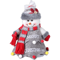 Xinxin Jingyi Christmas decoration apple bag Christmas Eve gift candy bag packaging gift box childrens creative gift