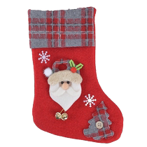 Xinxin Jingyi Christmas socks Christmas decorations candy boots childrens Christmas Eve gifts Christmas tree decorations for the elderly