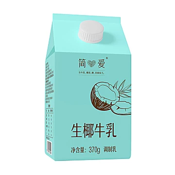 简爱生椰牛乳鲜榨椰浆无添加剂低温370g*6盒