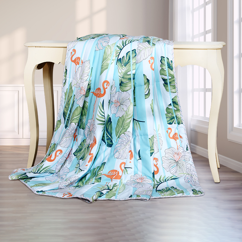 富安娜旗下 圣之花 可水洗 夏季空调被 夏凉被 双重优惠折后￥84起包邮 3色可选 返15元猫超卡