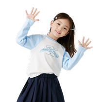 (Same style in Kuromi IP mall) Balabala girls long-sleeved T-shirt 2024 autumn new top printing