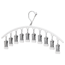 Jia helper socks drying rack stainless steel drying rack dipped in rubber foldable multifunctional underwear windproof drying clip