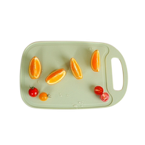 Lajia antibacterial and mildew-proof household double-sided cutting board food supplement board PP chopping board 33cm*21 5cm large cutting board 1 piece