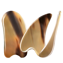 Jike horn scraping board facial horn board stone hammer set special for head and face universal for whole body