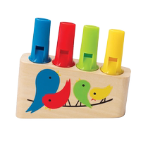 Hape rainbow pan flute childrens flute whistle toy baby educational music playing kindergarten entry musical instrument