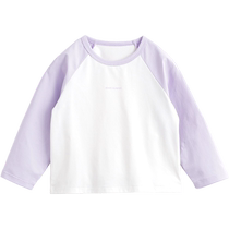 Cotton sensation speed dry] Mark Jenny male and female child insert shoulder sleeve sports sunscreen T-shirt spring dress child blouse
