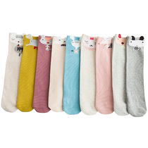 Baby mid-calf socks baby stockings pile socks over-the-knee socks for girls infants and toddlers long tube boys socks girls and children autumn and winter