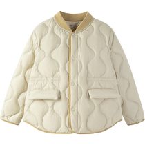 Mini Balabala boys and girls parent-child down jacket baby winter warm comfortable and light childrens coat
