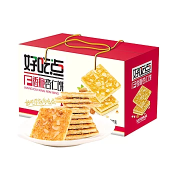 天猫超市好吃点香脆杏仁饼干800g