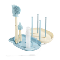 Betis Convenient Bottle Brush Newborn Water Cup Cleaning Brush Travel Storage Box Baby Cleaning Brush