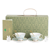 Sus Ceramics Coffee Cup and Saucer Set Leather Pattern Ceramic Couples Home Afternoon Tea High-Looking Light Luxury Souvenir