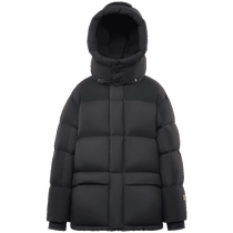 Govan black gold childrens goose down jacket polar navigation series high-end outdoor mid-length thickened down jacket