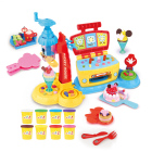 迪士尼彩泥橡皮泥儿童DIY手工过家家玩具奇妙美食套装8杯新年礼物