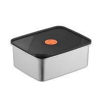 Bethes 304 stainless steel crisper sealed spill-proof lunch box multifunctional portable fast food storage box